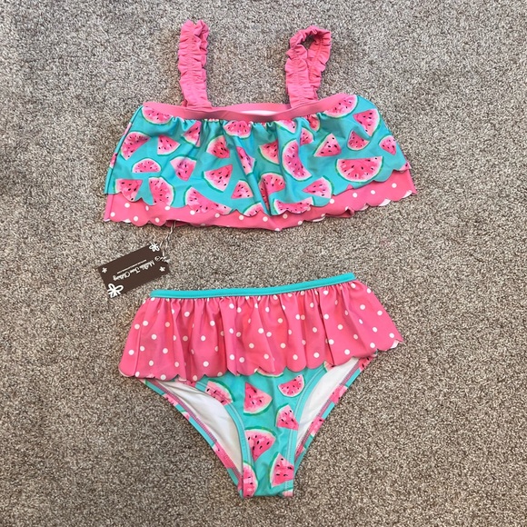 Matilda Jane Swim Bnwt Matilda Jane Enchanted Garden Water Play Two Piece Swim Suit Poshmark